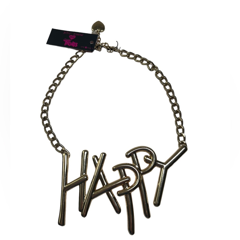 NWT BETSEY JOHNSON Trolls NECKLACE